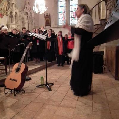 2012 1803 RETINA avec la chorale des ainés ruraux du canton de Pontavallin